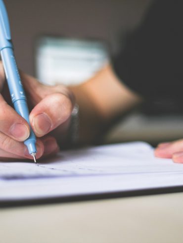 Firmakuglepen selv designet